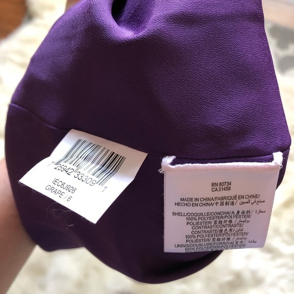 BCBGMaxAzria Strapless Pleated Chiffon Dress 6 - Picture 6 of 7